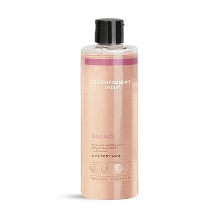 Rosé Body Wash - BALANCE Body Wash - Sulphate Free, Paraben Free, Eco Friendly - 250 ML