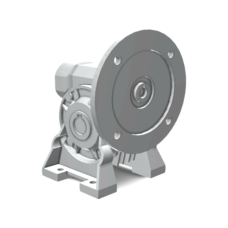 Bonfiglioli Vf44 A Worm Reduction Gear Boxratio-46 Rpm-35 S.F - 1.5For 0.16 Hp P63 B5 Motor - VF44A46P63B5B3