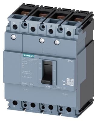 Siemens 3VM11123ED420AA0- 125A 4P 25KA FTFM 415VAC 50Hz