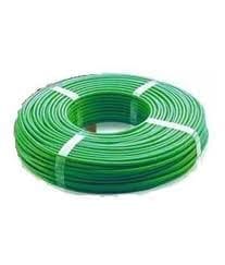 Finolex 56/.3MM 4 SQMM 1 CORE GREEN COPPER FLEXIBLE Insulated  FR CABLE (Coil of 180 Metres)