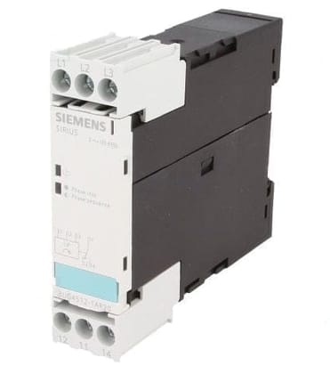 Siemens LINE MONITORING RELAY 1CO 160 - 690V FOR PHASE SEQUENCE FAILURE- IMBALANCE - 3UG45121AR20