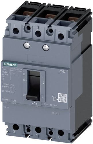 Siemens 3VM10102ED320AA0- 100A 3P 16KA FTFM 415VAC- 50Hz