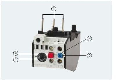 Siemens 3UA5800-2VZ1 57-70A BIRELAY-FOR D.M.ON 3TF46/47 TYPE CM