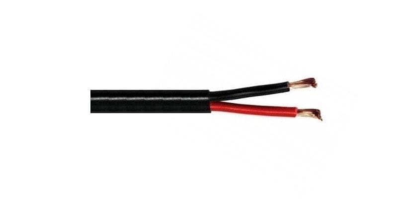 Polycab 1.5 Sqmm, 2 core Pvc Insulated & Sheathed Copper Flexible Cable Black  (100 Meters)