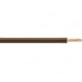 Polycab 2.5 Sqmm Single core Pvc Insulated Copper Flexible Frls Cable  Brown  (100 Meters)