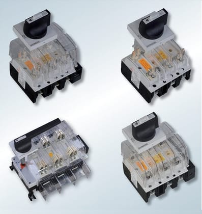 Siemens 3KL81511TA00-63A TP SDF 690V-50Hz OPEN EXEC. DIN TYPE HRC FUSES FOR MOTOR PROT.