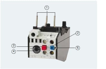 Siemens 3UA5000-1A 1.0 -1.6 A SICOP BIMETAL-OVERLOAD RELAY CM FOR 3TF30/31