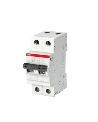 ABB 1SYS252067R0064 Miniature Circuit Breaker - SB200 DC - 2P - C - 6 amp