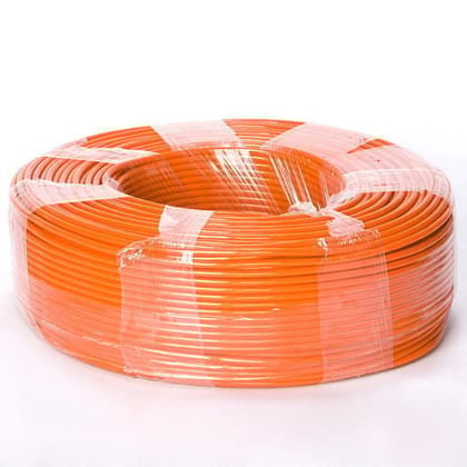 Polycab 0.75 Sqmm Single core Pvc Insulated Copper Flexible Frls Cable  Orange  (100 Meters)