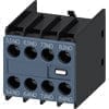 Siemens 3RH29111GA40 AUXILLIARY SWITCH ON FRONT 4NO-FOR CONT. RELAYS S00-SCREW TERMINALS