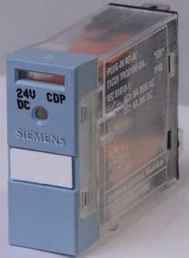 Siemens 2Co 6A 8 Pin Ac 110V Mechanical Flag Led Indicator Plug In Relay Timing And Monitoring Devices - 7RQ01000BP10