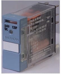 Siemens 2Co 6A 8 Pin Ac 230V Led Indicator Plug In Relay Timing And Monitoring Devices - 7RQ01000BR10