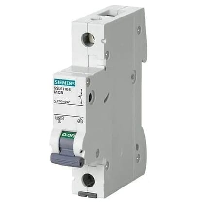 Siemens 5SL61506RC-50A 1P 1MW 7.5kA TYPE:"B" AC:240/415V 50-60Hz MCB