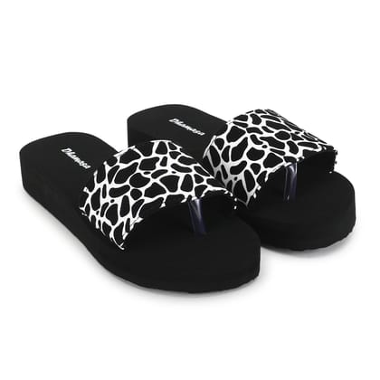Dhamasa Stylish Cheeta design fashion casual flip flop slipper women & girls