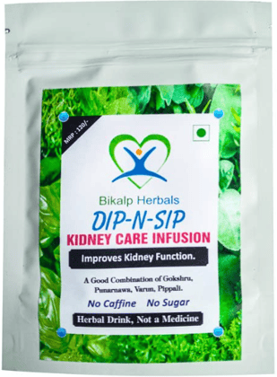 Bikalp Herbals Dip-N-Sip Unisex Natural Kidney Care Infusion (Pack Of 6)