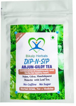 Bikalp Herbals Dip-N-Sip Unisex Natural Arjun Giloy Infusion (Pack Of 6)