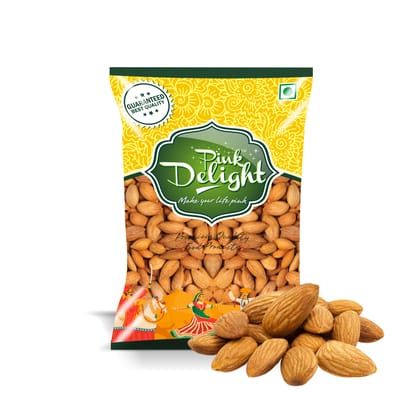 Pink Delight | Badam (Almonds) | Natural & Organic Dry Fruits | 100 Gm  Pack