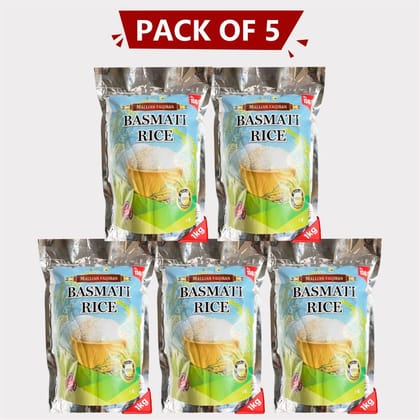 Pack of 5 ( Basmati Rice )