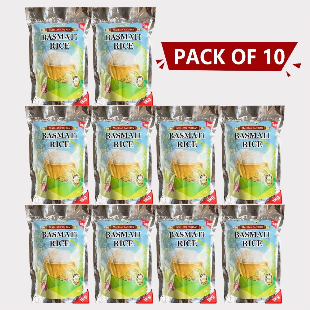 Pack of 10 ( Basmati Rice )