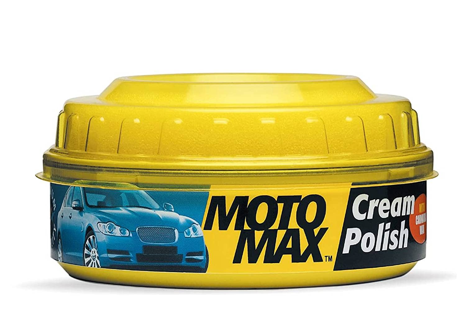 Pidilite Motomax Bike &  Car Cream Polish (230 gm) with Carnuba Wax and Micro Polishing Agents Protects and Shines Cars, Bike, Motorcycle Water Repellent Polish for all Auto Care needs Removes Minor scratches