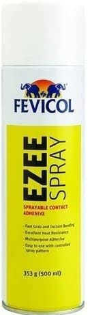 Pidilite Fevicol Ezee Spray DIY Sprayable Adhesive For Soundproofing &  Acoustic Panels (383g)