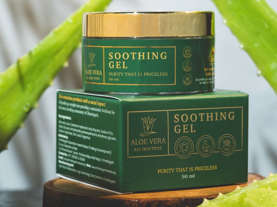 Chhattisgarh Herbals Aloevera Soothing Gel | 50ml