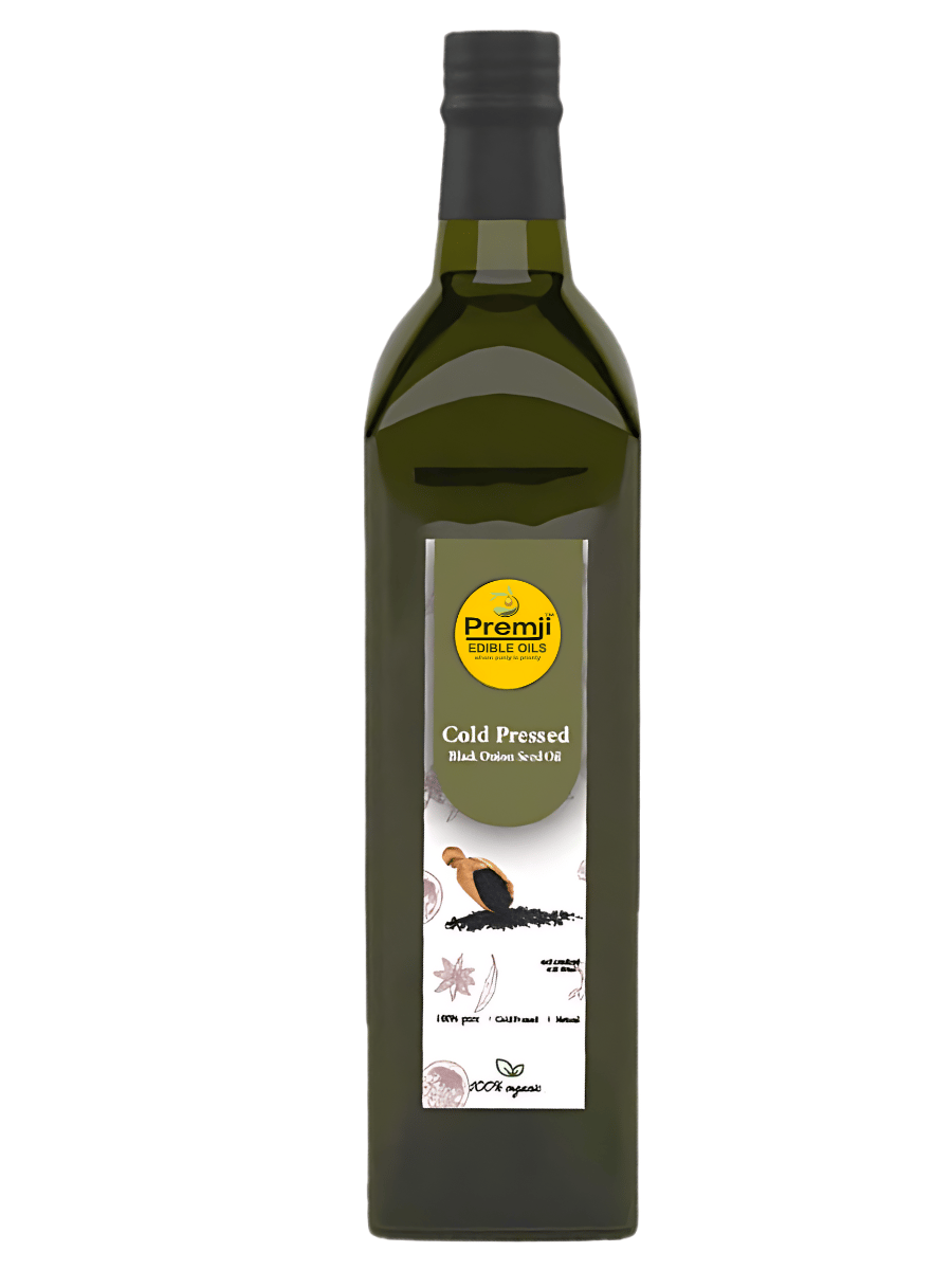 Premji Edible Oils Cold Pressed Black Onion Seeds Oil, extracted from organic seeds