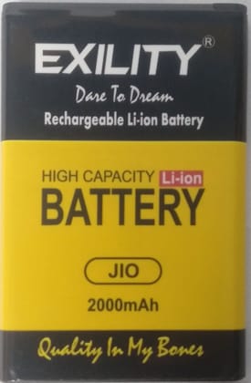 EXILITY LI-ION JIO BATTERY 2000MAH