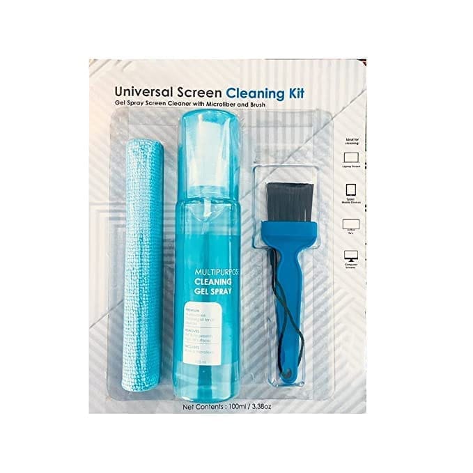 DORJE UNIVERSEL SCREEN CLEANING KIT (GEL SPRAY+MICROFIBER+BRUSH)