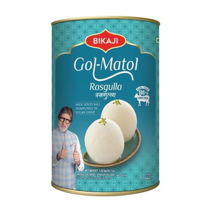 BIKAJI RASGULLA(EB)-1.25KG