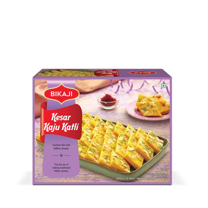 Bikaji Kesar Kaju Katli 500Gm