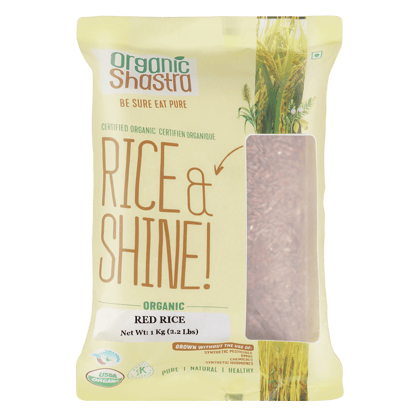 ORGANIC SHASTRA RED RICE 1 KG