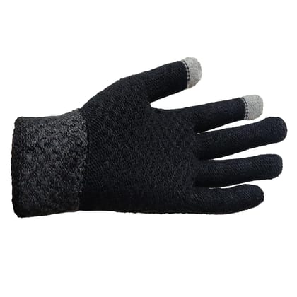 Teemoods Touch Screen Woolen Gloves, Winter Gloves for Men, Women and Teens