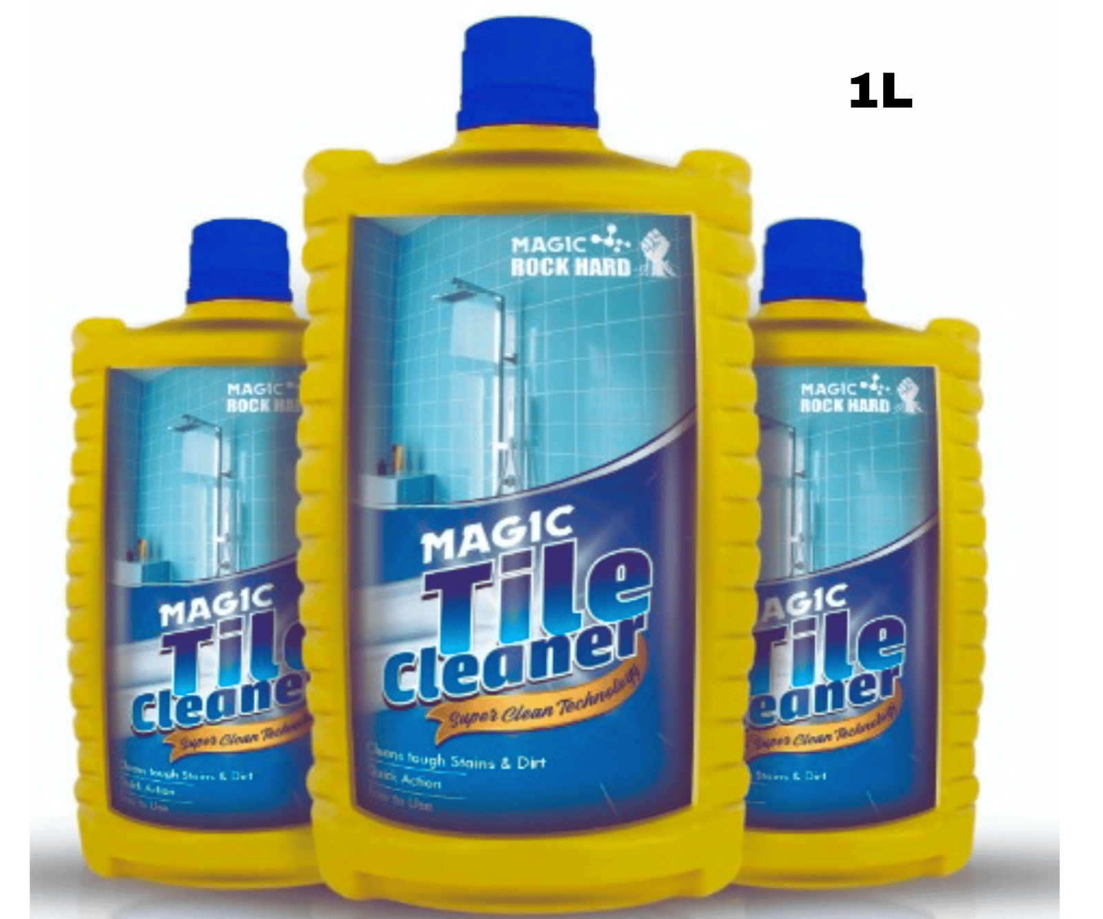 Magic Paints Tile Cleaner Disinfectant Surface & Floor Cleaner Liquid | All Purpose Tile, Floor & Wall Cleaner Advance Tile Cleaner for Kitchen, Bedroom & Bathroom Floors (1 Litre)