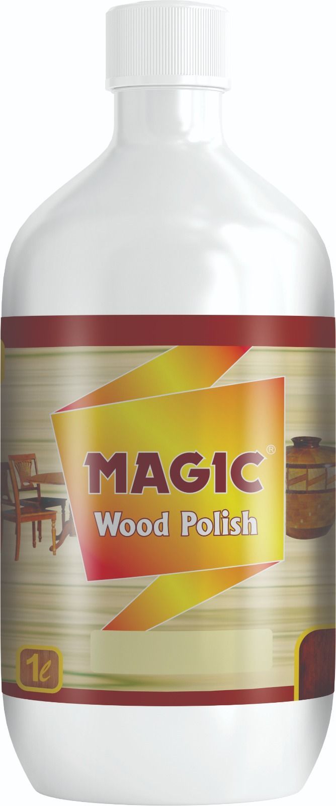 Magic Paints Wood Polish for Furniture Protection| Cleaner| Polish |Gloss Finish |Wooden Furniture Polish | Wood Varnish (200ml)