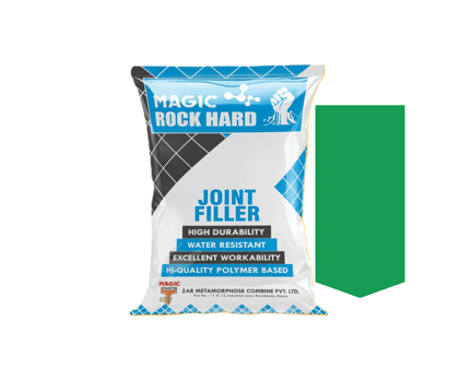 Magic Rock Hard Cement Joint Fillers for Wall Tiles, Floor Tiles Polymerized Tile Joint Filler Crack Filling Universal Adhesive Repair Construction Works 1 KG (Aqua Green)