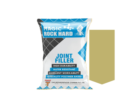 Magic Rock Hard Cement Joint Fillers for Wall Tiles, Floor Tiles Polymerized Tile Joint Filler Crack Filling Universal Adhesive Repair Construction Works 1 KG (Beige)