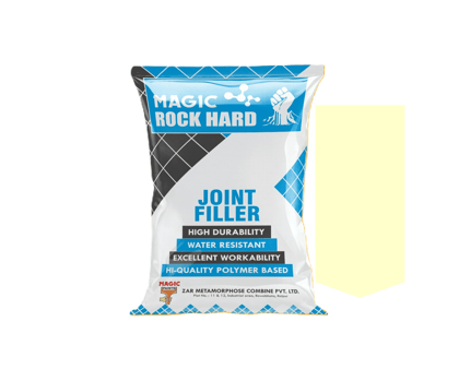 Magic Rock Hard Cement Joint Fillers for Wall Tiles, Floor Tiles Polymerized Tile Joint Filler Crack Filling Universal Adhesive Repair Construction Works 1 KG (Cream)