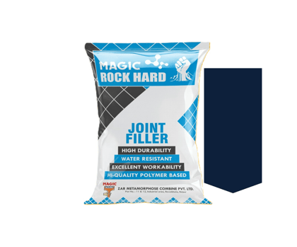 Magic Rock Hard Cement Joint Fillers for Wall Tiles, Floor Tiles Polymerized Tile Joint Filler Crack Filling Universal Adhesive Repair Construction Works 1 KG (Dark Blue)