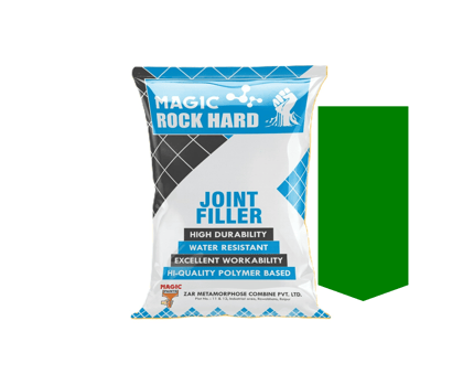 Magic Rock Hard Cement Joint Fillers for Wall Tiles, Floor Tiles Polymerized Tile Joint Filler Crack Filling Universal Adhesive Repair Construction Works 1 KG (Green)