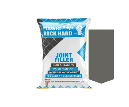 Magic Rock Hard Cement Joint Fillers for Wall Tiles, Floor Tiles Polymerized Tile Joint Filler Crack Filling Universal Adhesive Repair Construction Works 1 KG (Silver Grey)