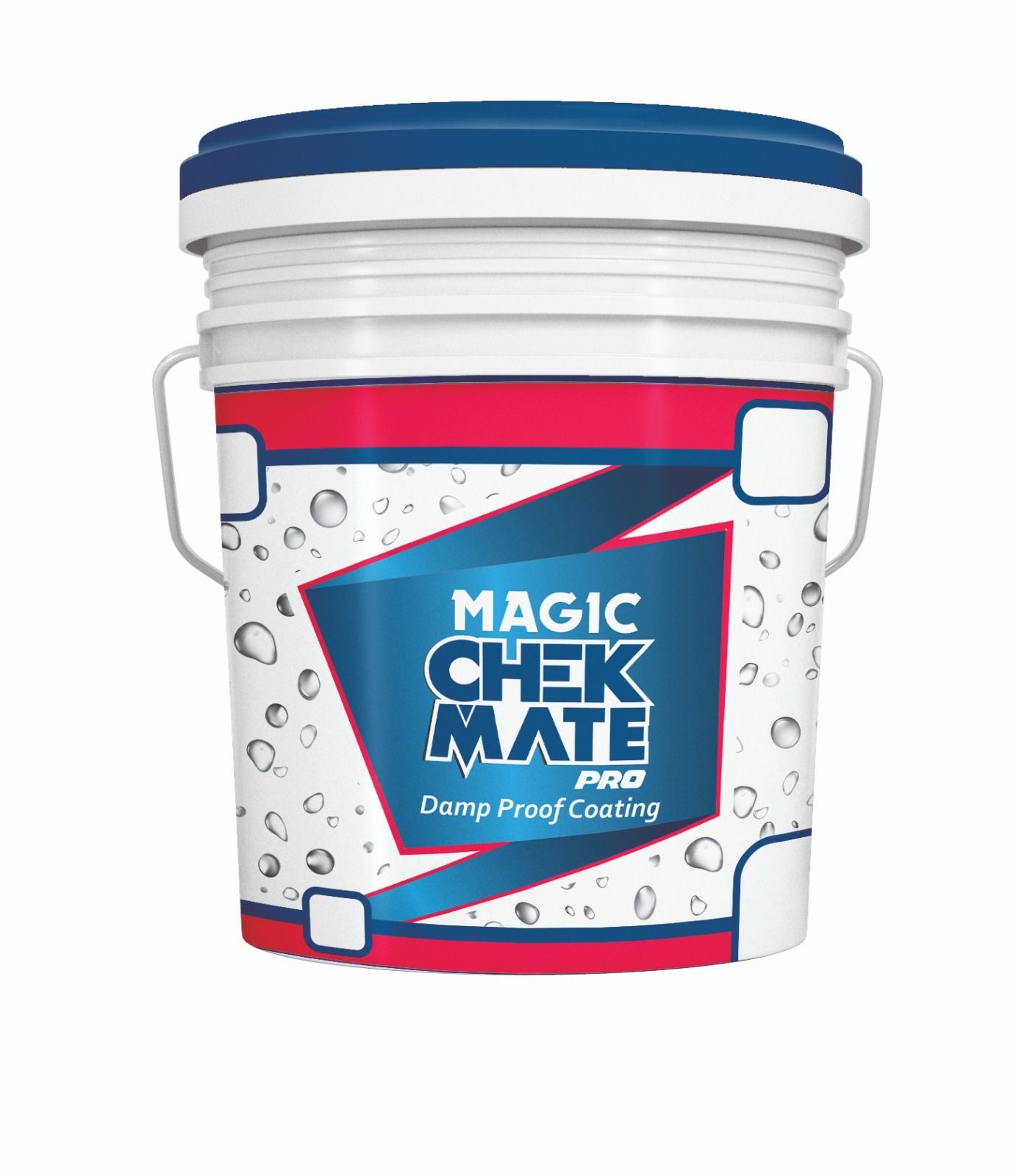 Magic CHEK Mate PRO Damp Proof Coating Waterproofing Solution for Homes, Terraces, Roofs Patch Repair of Internal and External Waterproofing & Repairs for Roofs, Floors, Walls, Terraces 1 L