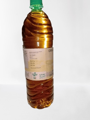 ORGANIC MUSTARD OIL (NO ADULTERATION, FREE FROM ARGEMONE OIL)