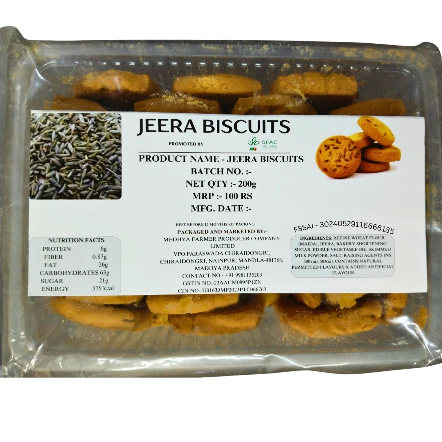 Jeera Biscuits