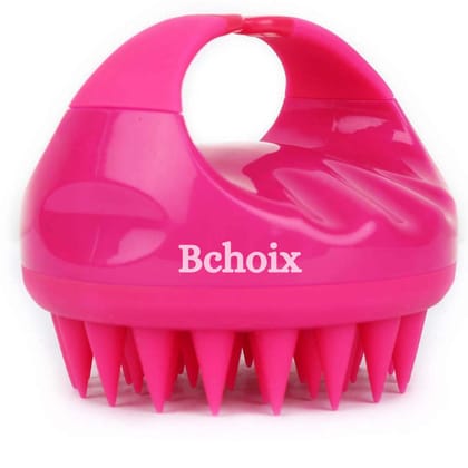 Bchoix Hair Scalp Massager Shampoo Brush with Soft Silicone Bristles for Anti-Dandruff, Hair Massager, Exfoliating,Cleaning Dandruff,Manual Head Massager, All Hair Types, For Men & Women