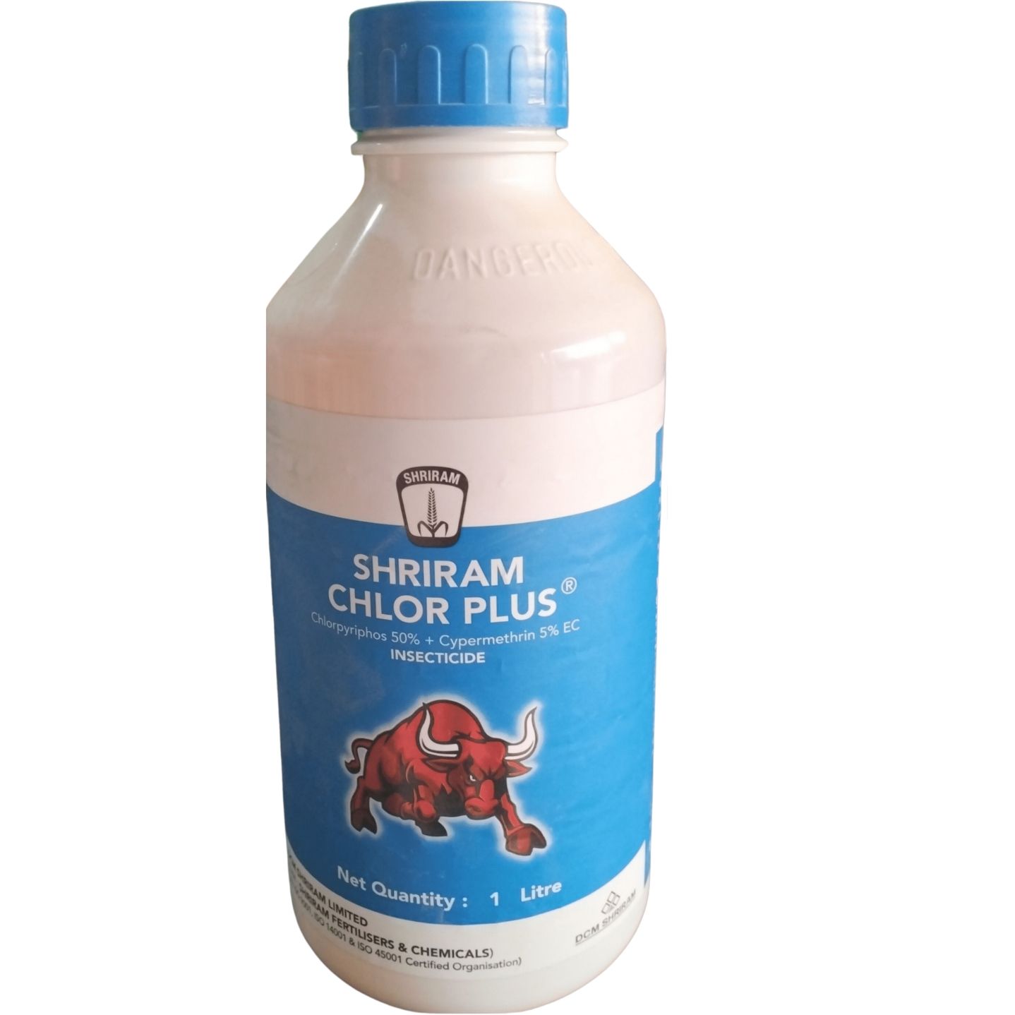 CHLOR PLUS –CHLORPYRIPHOS 50%- CYPERMETHRIN  5% EC