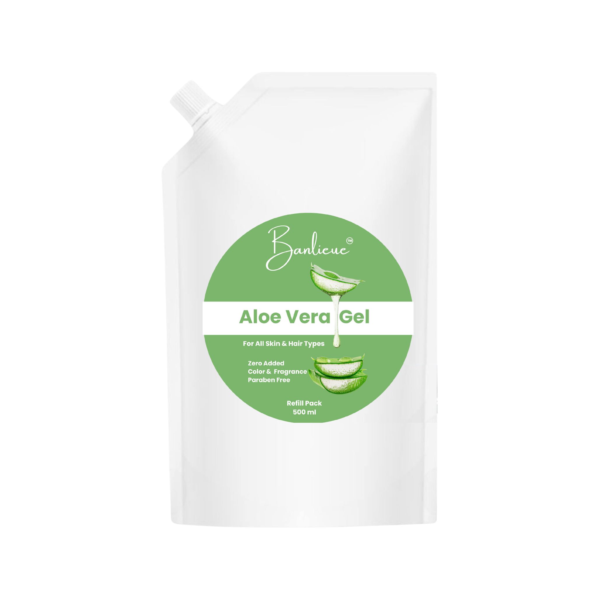 Banlieue Aloe Vera Gel Refill Pack 500gm