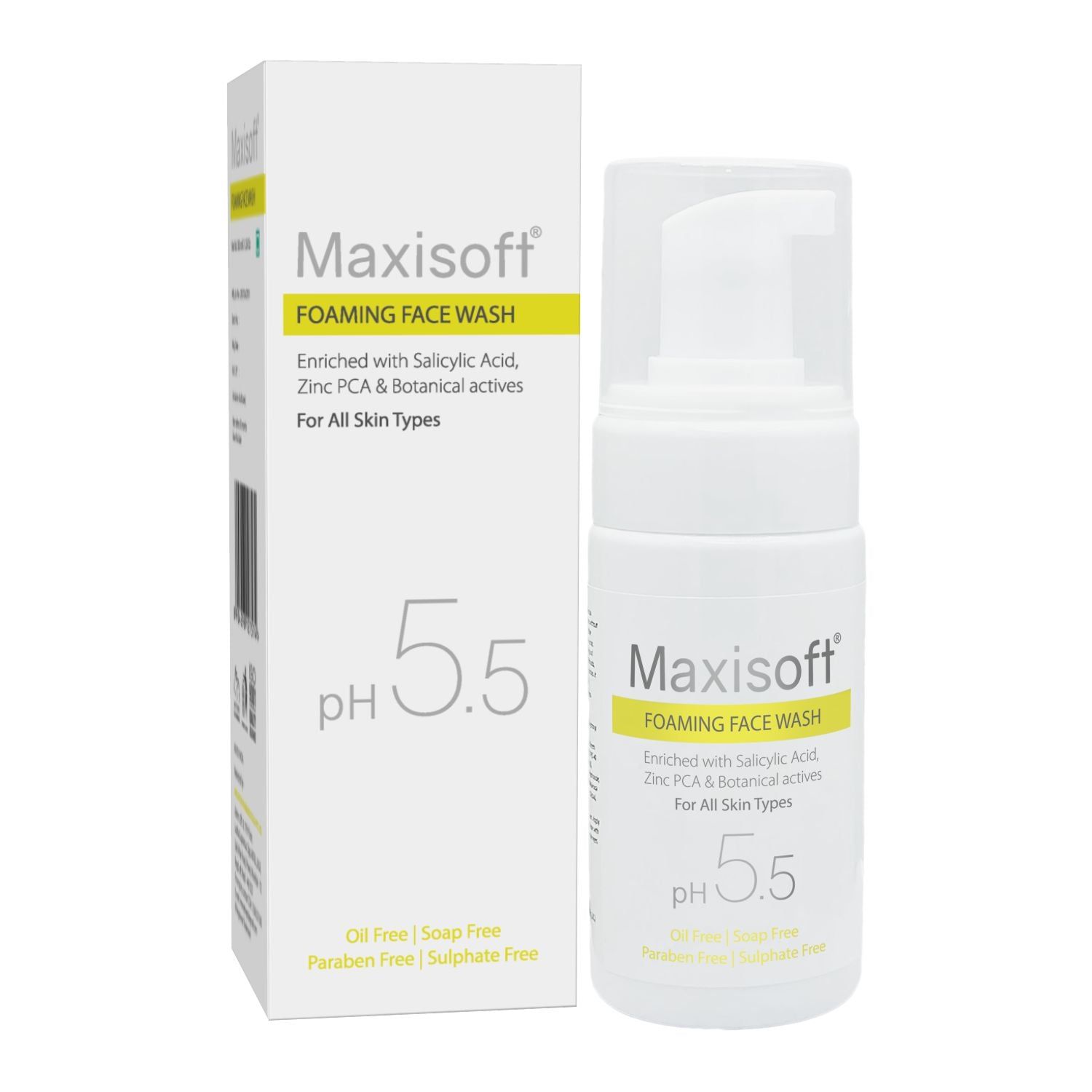 Maxisoft Anti Acne & Anti Pimple Foaming Face Wash (100 ml)