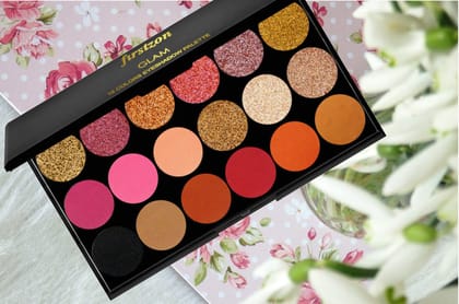 FIRSTZON 18 color eyeshadow palette set B 22 g (multicolor) FZEYE 01