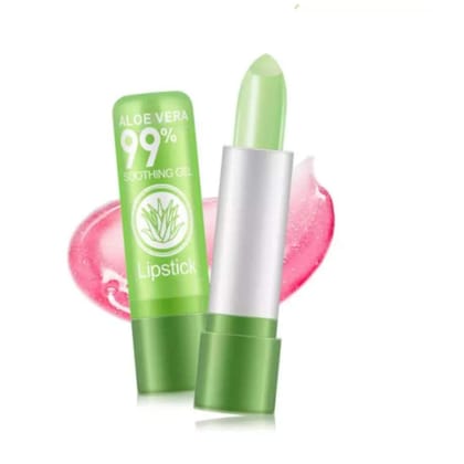 VARS LONDON KIIS BEAUTY Natural Aloe Vera Lipstick| lipstick| long lasting lipstick| color changing lipstick|